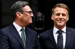 英国首相伯纳姆与法国总统马克龙会晤，同意加强合作